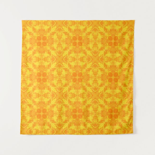 Tapiz Ornamento amarillo (Anverso)