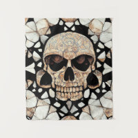 Ornamento decorativo tribal | Arte craneal maya