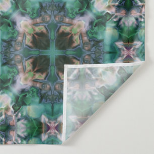 Tapiz Ornamento turquesa verde