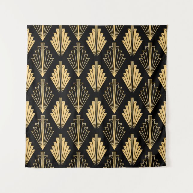 Tapiz Oro negro Art Deco: sin inconvenientes (Anverso)