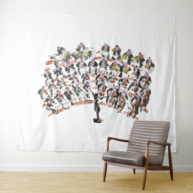 Tapiz Orquesta Tapestries (In situ (horizontal))