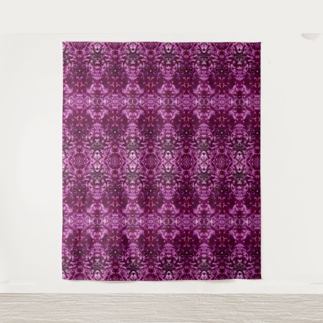 Tapiz Oscuro Basura Ikat 4 (Anverso)
