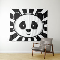 Oso Panda gigante - Panda blanco negro adorable