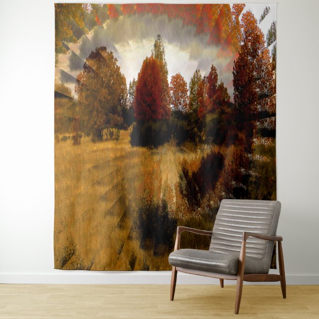 Tapiz Otoño en Hayfork, California. (In situ)