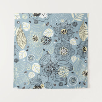 Tapiz Otoño floral: Elegante diseño estacional