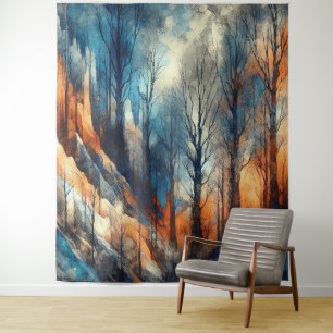 Tapiz Otoño Woods 2 - Acuarela