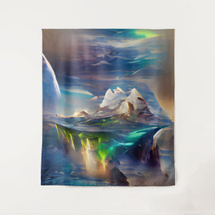 Tapiz Otro Hielo Terrestre Y Mar