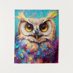 Tapiz Owl Bird Animal Discovery Adventure Nature Planet