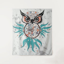 Tapiz Owl Dreamcatcher