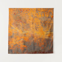 oxidación sobre el hierro como fondo, abstracto, s