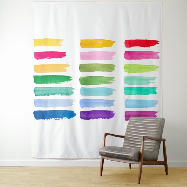 Tapiz Paint Dabs Tapestry (In situ)