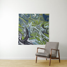 Tapiz Paintaje abstracto de paisajes | Mejor arte fino