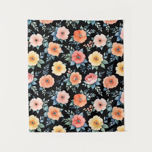 Tapiz Paisaje Bloomático Nocturno (Anverso)