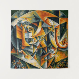 Tapiz paisaje cubista 2