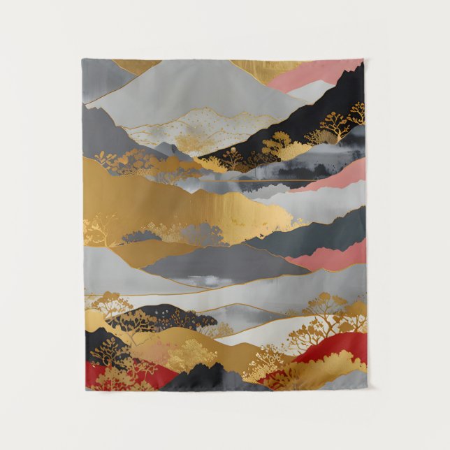 Tapiz Paisaje japonés (Anverso)