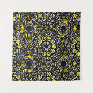 Tapiz Paisleys elegante estampado floral