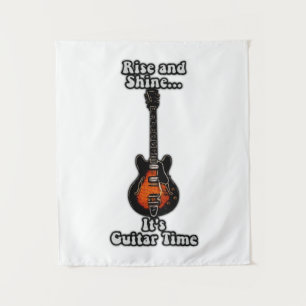 Tapiz palabras de guitarra positivas para los jugadores