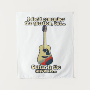 Tapiz palabras motivadoras para guitarristas