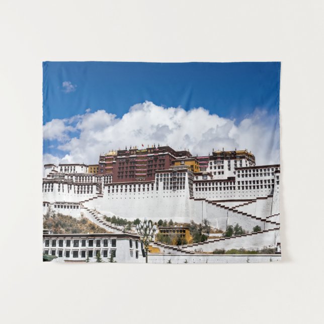 Tapiz Palacio Potala en Lhasa - Tíbet (Anverso (horizontal))