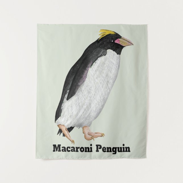 Tapiz Palaeeudyptes Extinct Penguin (Anverso)