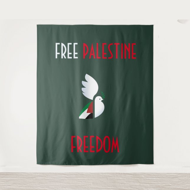 Tapiz Palestina Libre (Anverso)