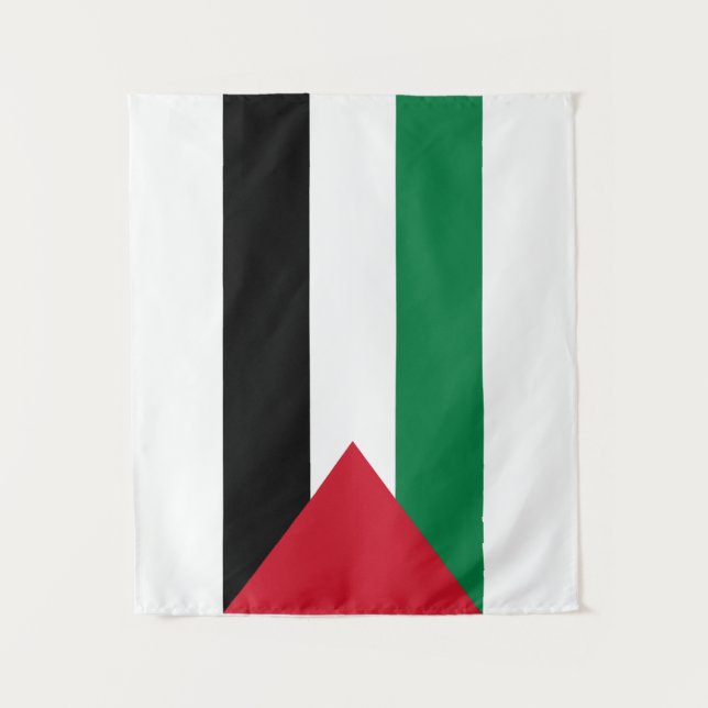 Tapiz Palestina libre - bandera palestina (علمفلسطين) (Anverso)