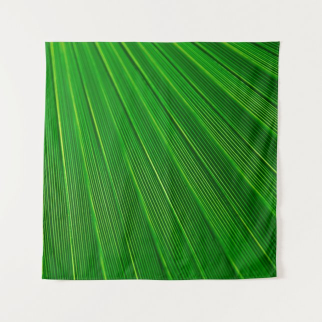 Tapiz Palma verde de fondo vegetal de hoja (Anverso)