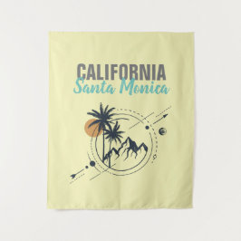 Tapiz Palmeras Geométricas de Santa Mónica California