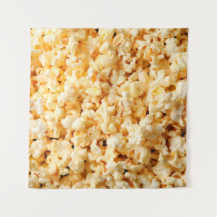 Tapiz Palomitas sabrosas en todo el fondo. Comida