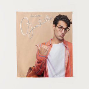 Tapiz Pancarta de fondo de foto para graduados