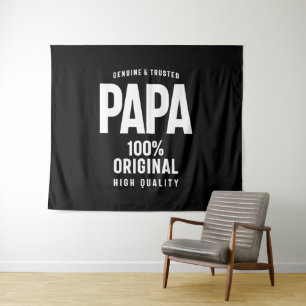 Tapiz Papa auténtico y fiable   Regalo de padre