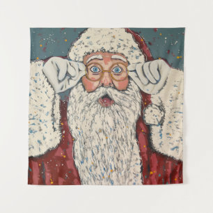 Tapiz Papá Noel Sorprendido