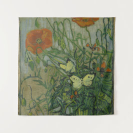 Tapiz Papas y mariposas de Vincent Van Gogh