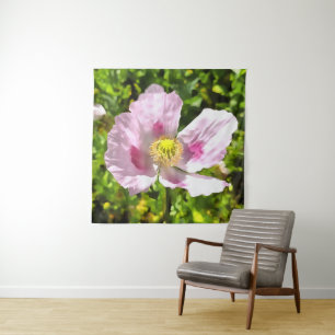 Tapiz Papaver Somniferum Poppy Art