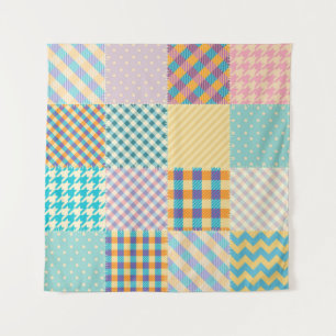 Tapiz Papel de época: fondo textil sin costuras