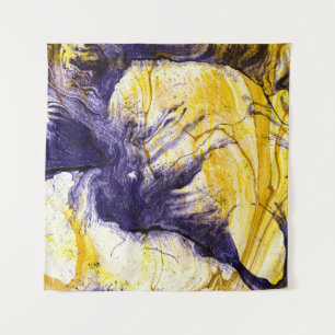 Tapiz Papel de mármol: arte acrílico brillante