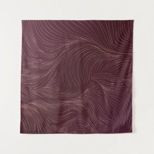 Tapiz Papel de oro de lujo. Patrón Art Decó. Vintage