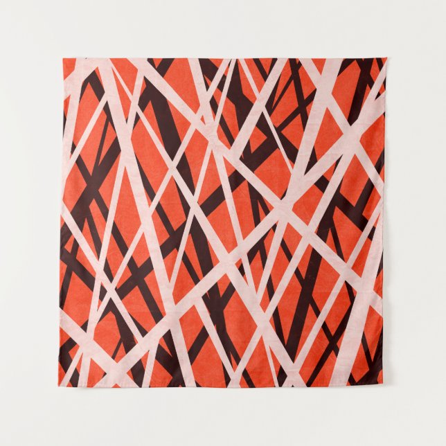 Tapiz Papel geométrico abstracto: textura de alto nivel (Anverso)