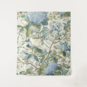 Tapiz Papel pintado de magnolia pequeña sauce floral cos