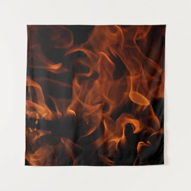 Tapiz Papel rojo de fuego (Anverso)