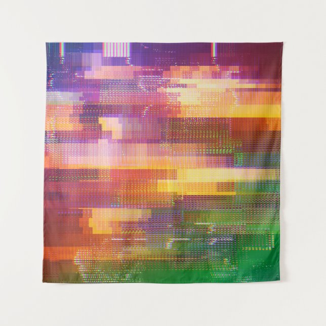 Tapiz Parálisis abstracta: textura de pantalla de prueba (Anverso)