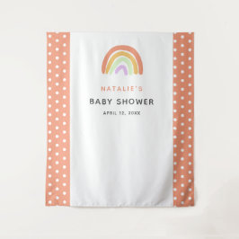 Tapiz Pare de fondo de Personalizado barniz Baby Shower