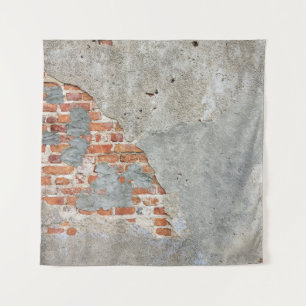 Tapiz Pared de ladrillo marrón