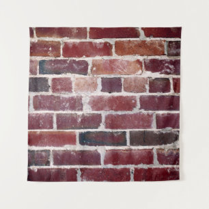 Tapiz Pared de ladrillo marrón