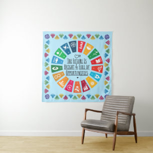 Tapiz Pared inspiradora colgada, decoración bohemia