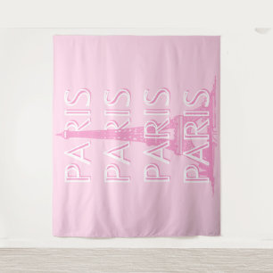 Tapiz París Viajes Arte, Viajes, Arte Preppy, Rosa