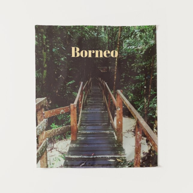 Tapiz Parque Nacional Bako - Borneo (Anverso)