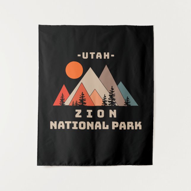 Tapiz Parque nacional de Zion (Anverso)