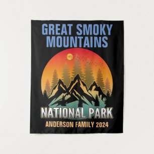 Tapiz Parque Nacional Personalizado Great Smoky Mountain