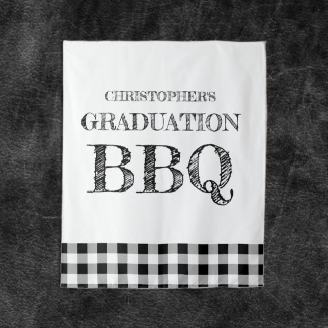 Tapiz Parrillada de graduación a cuadros (Subido por el creador)